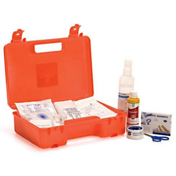 valigia primo soccorso pacco medicazione