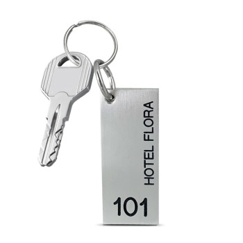 portachiavi alluminio personalizzato