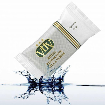 SAPONETTA FLOW-PACK   bustina personalizzabile