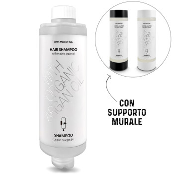 shampoo dispenser per hotel press wash ricaricabile