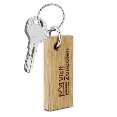 portachiavi in legno personalizzato