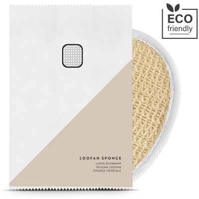 spugna corpo e scrub ecologica set cortesia hotel neutra paper detercom