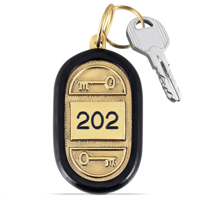 portachiavi-hotel-lusso-ottone-personalizzato