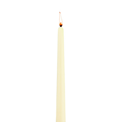 CANDELA CLASSICA   vari colori Ø 2,3 x H 25 cm