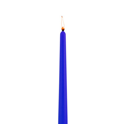 CANDELA CLASSICA   vari colori Ø 2,3 x H 25 cm