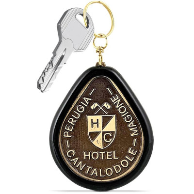 portachiavi-hotel-goccia-ottone-logo