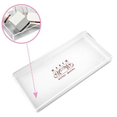 VASSOIETTO SET CORTESIA   plexiglass personalizzabile