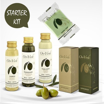 starter kit linea cortesia olio oliva