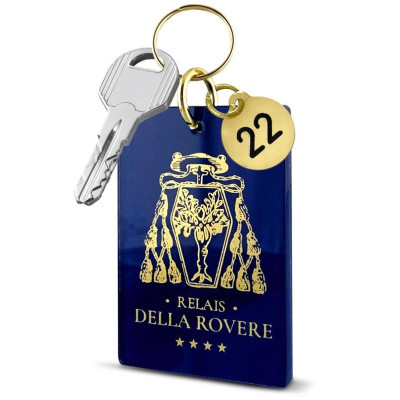 portachiavi hotel plex colorato personalizzato