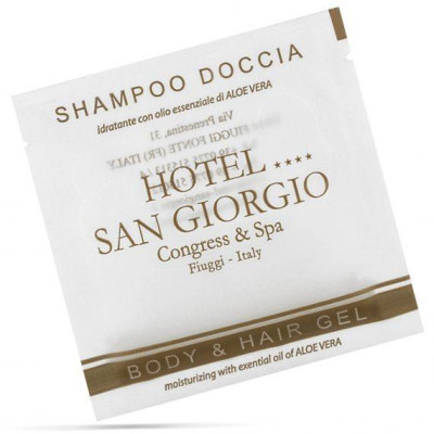 COSMETICI IN BUSTINA 20 ml   personalizzabile