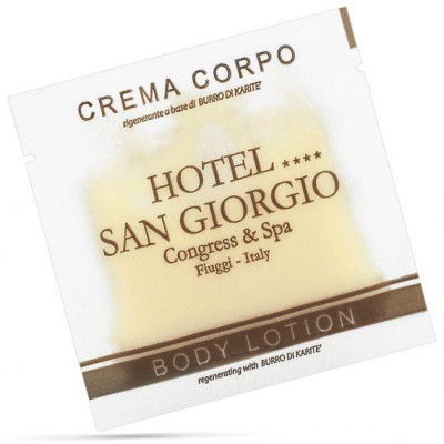COSMETICI IN BUSTINA 20 ml   personalizzabile