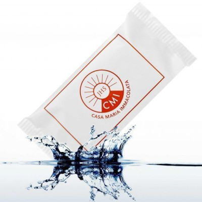 SAPONETTA FLOW-PACK   bustina personalizzabile