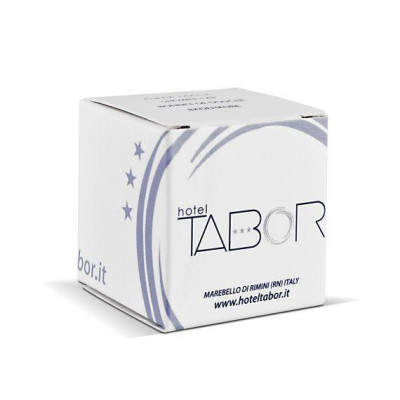 CUFFIA DOCCIA   astuccio cubo personalizzabile