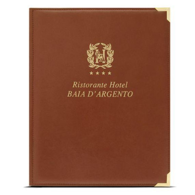 MENU o CARTA DEI VINI   ecopelle personalizzabile