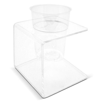 PORTABICCHIERE   in plexiglas