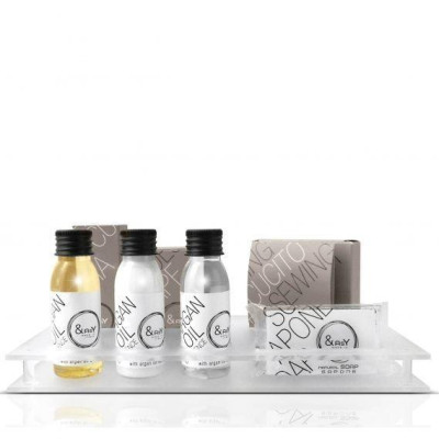 VASSOIETTO SET CORTESIA   personalizzabile con incastri