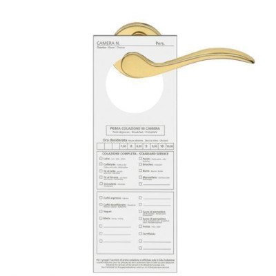 CARTELLINO COLAZIONE   personalizzabile
