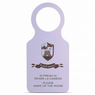 CARTELLINO MANIGLIA   personalizzabile