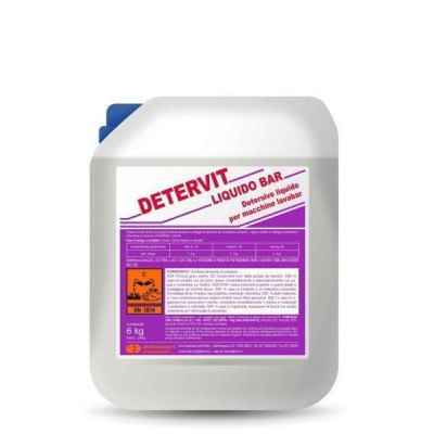 DETERGENTE LAVASTOVIGLIE   tanica 6 kg "detervit"