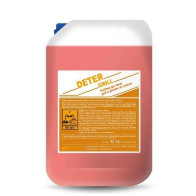 DETERGENTE ALCALINO tanica   per griglie e piastre "deter grill"