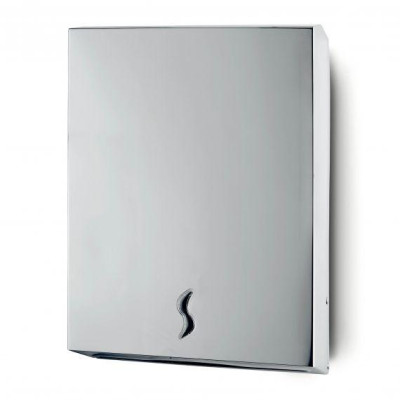 DISPENSER ASCIUGAMANI   acciaio grande