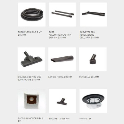 aspirapolvere professionale detercom