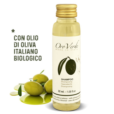flaconcino shampoo oro verde hotel