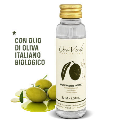 flaconcino detergente intimo olio di oliva