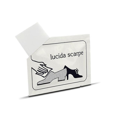 salvietta lucidascarpe set cortesia