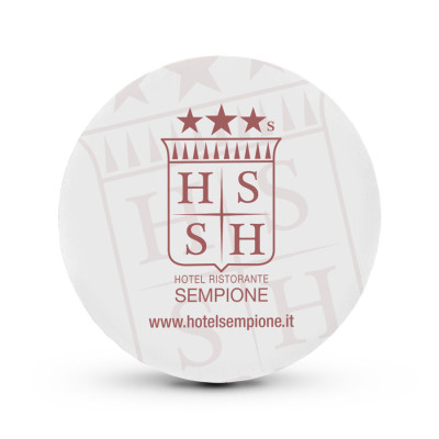 sottobicchiere carta antiscivolo personalizzato