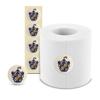 bollino adesivo carta igienica