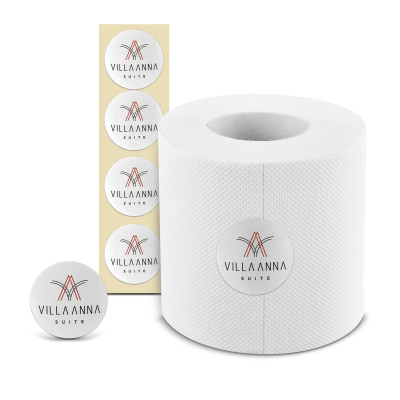 bollino personalizzabile carta igienica