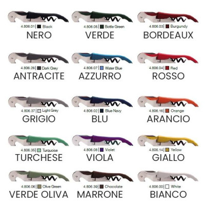 cavatappi metallo personalizzabile