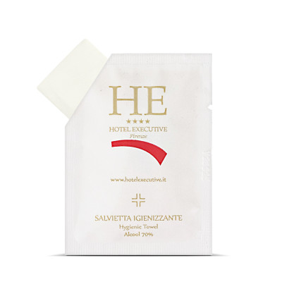 salvietta igienizzante personalizzata