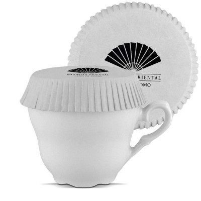 COPRITAZZA e BICCHIERE   personalizzabile