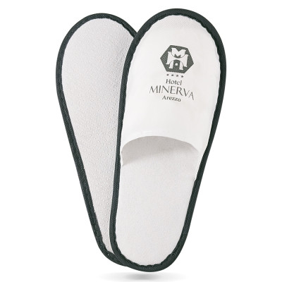 ciabattine per hotel punta chiusa personalizzate