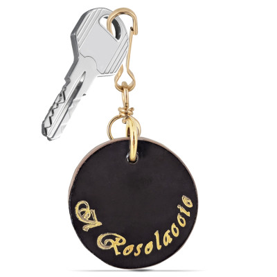 portachiavi hotel cuoio personalizzato