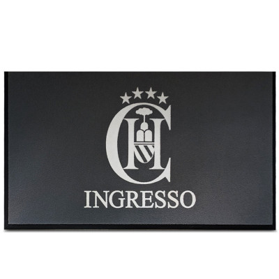 zerbino cocco sintetico personalizzabile logo