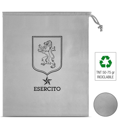 SACCO CON LACCIO   40x50 cm tnt personalizzabile