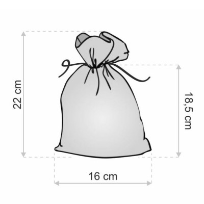 sacchetti organza hotel