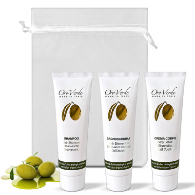 set cosmetico regalo amenities hotel