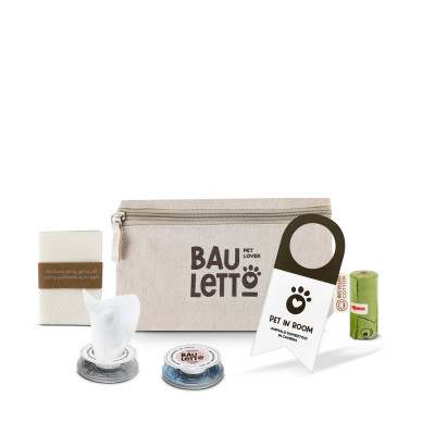 pochette kit cane in hotel