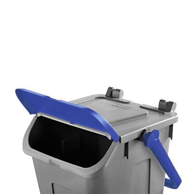 pattumiera impilabile 25 lt blu
