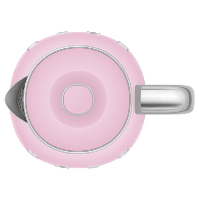 mini bollitore rosa lucido alto