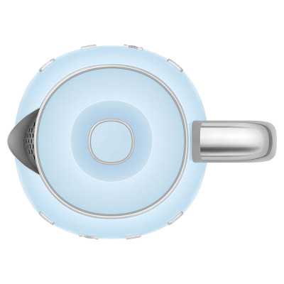 mini bollitore azzurro lucido alto