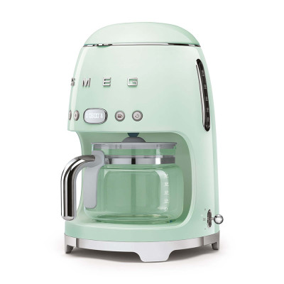 macchina caffe con filtro caraffa verde lucido