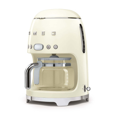 macchina caffe con filtro caraffa panna lucido