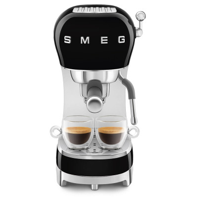 macchina caffe espresso manuale nero lucido uso