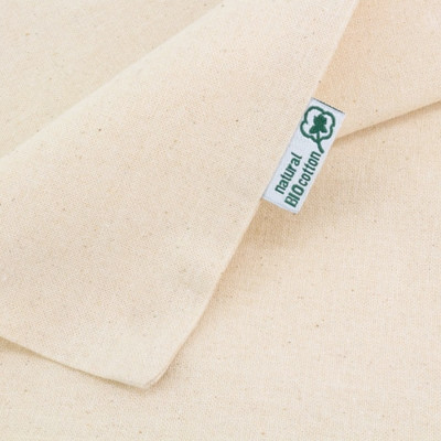 borsa shopper personalizzabile con chiusura con coulisse natural cotton