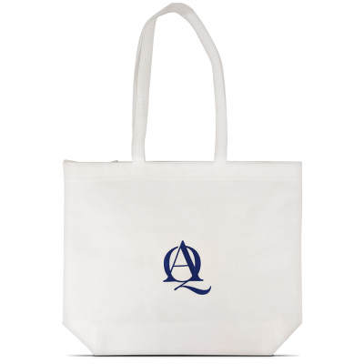 borsa shopper tnt chiusura con zip personalizzata